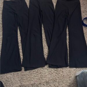 Old Navy Active power soft Black Flare Pants